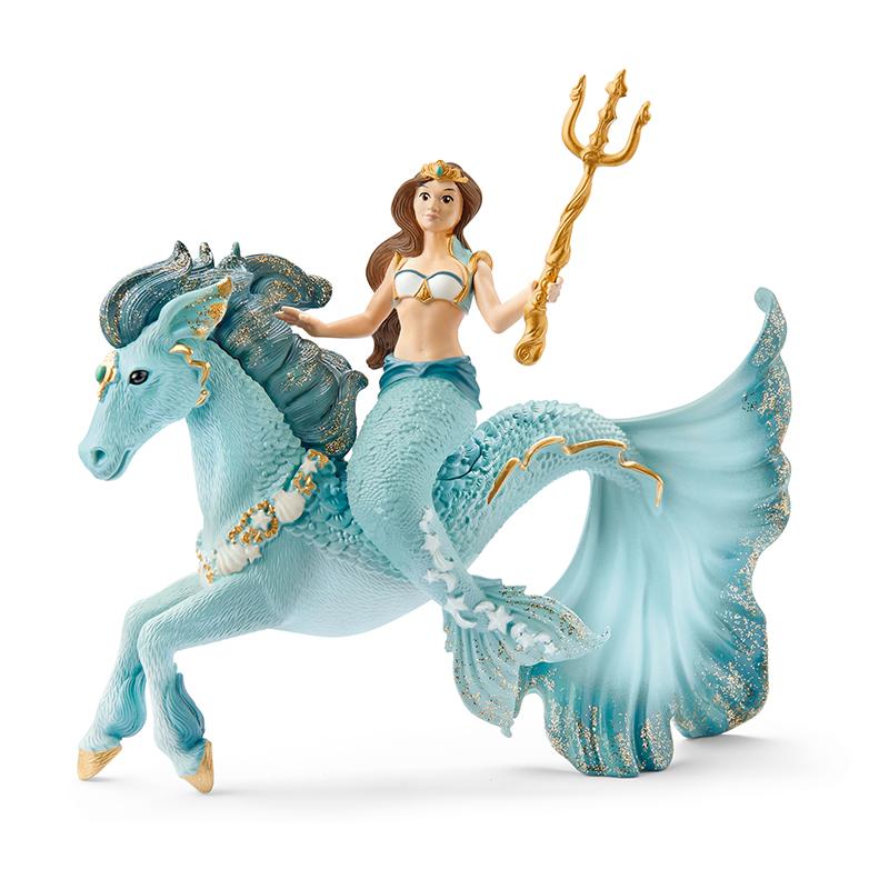 Đồ Chơi Mô Hình SCHLEICH Tiên Nữ Cùng Ngựa Biển 70594S