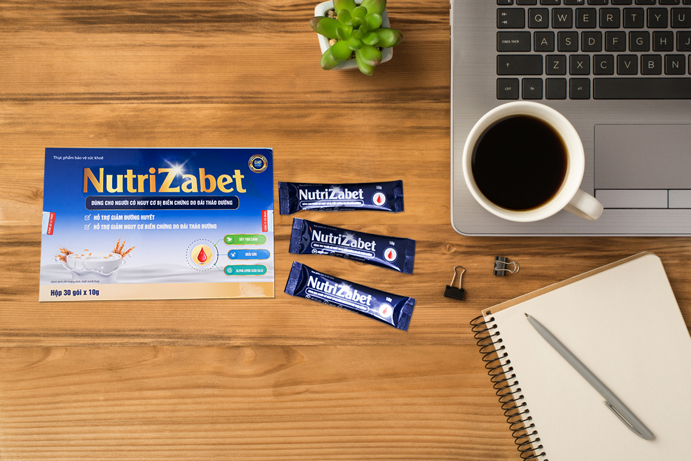 Combo 5 Hộp Sữa Hạt Tiểu Đường NutriZabet - Giúp Ổn Định Đường Huyết, Ngăn Ngừa Biến Chứng, Tăng Cường Đề Kháng
