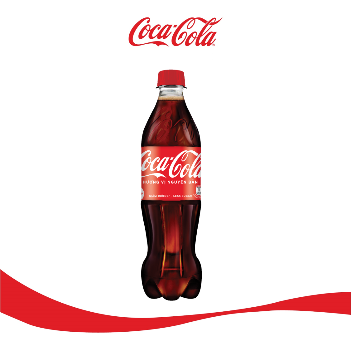 Lốc 6 Chai Nước Giải Khát Có Gas Coca-Cola (600ml / Chai)