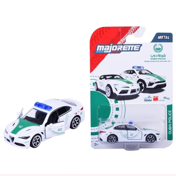 Đồ Chơi Mô Hình Xe Dubai Police Alfa Romeo Giulia Quadrifoglio - Majorette 8503100001E47