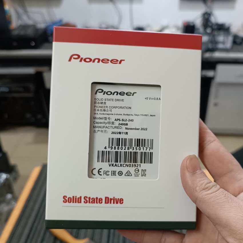 Ổ Cứng SSD SATA III Pioneer 240GB 2.5'' . Hàng Chính Hãng - Bảo hành 36 tháng lỗi 1 đổi 1