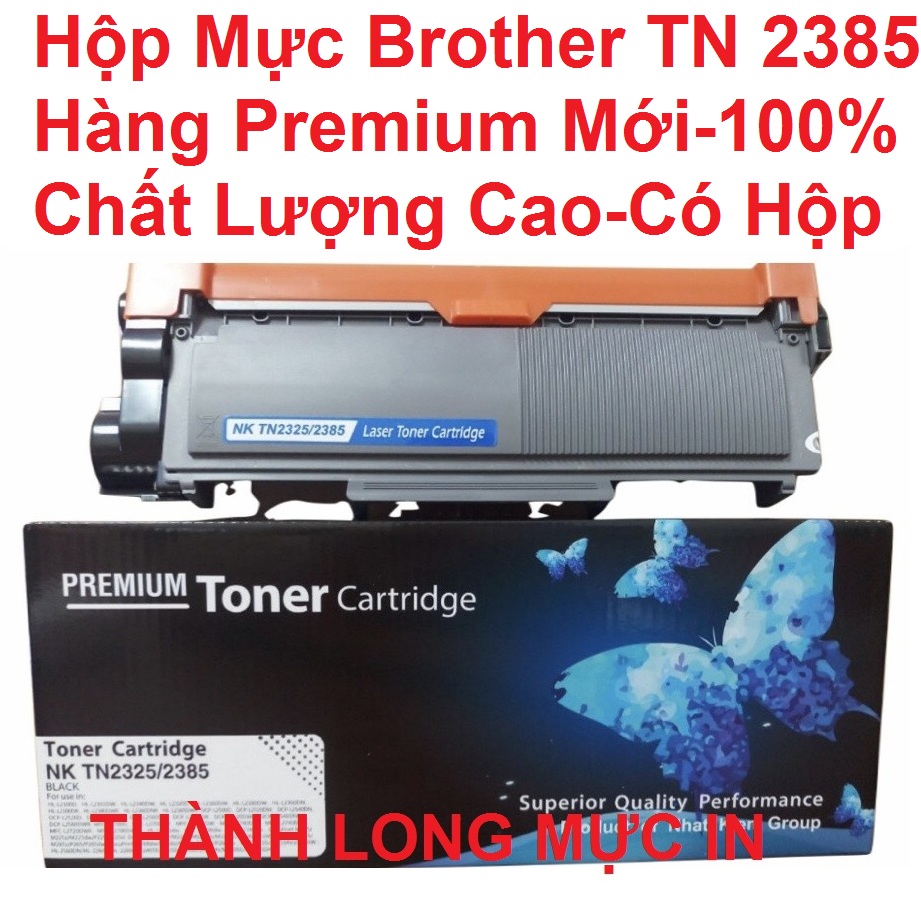 Hộp mực TN 2385 -CÓ LỔ ĐỔ MỰC- Mực in Brother HL-L2321D HL-2361DN HL-2366DW MFC-L2700dw MFC-L2701DW 2300D/2320D/L2340DW/L2360DW/L2380DW/L2321D/L2361DW DCP-L2520DW/L2540DW MFC-L2700DW -Chất lượng cao Mới 100%, Full hộp