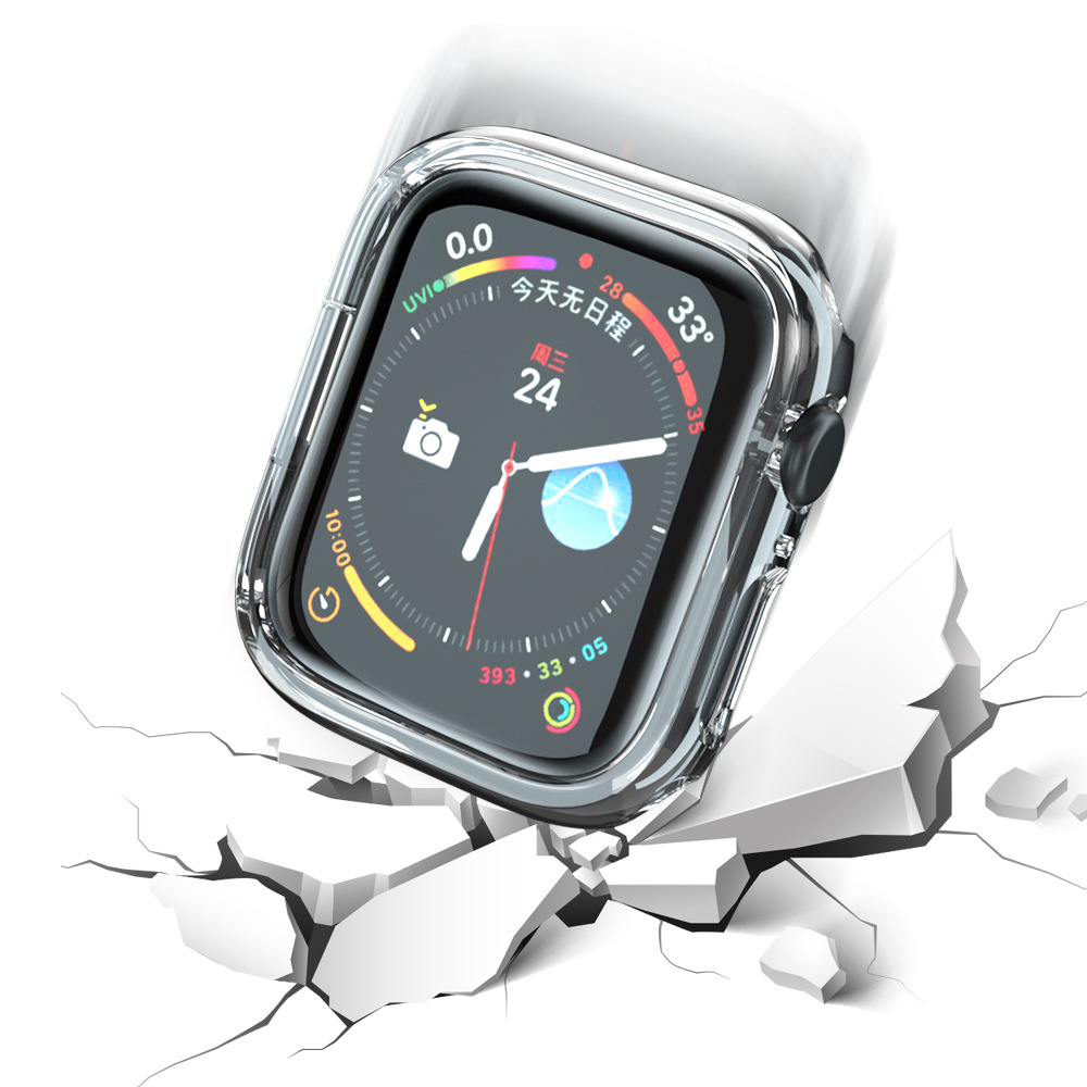 Ốp Case Siêu Mỏng Mạ Tĩnh Điện Dành Cho Apple Watch Ultra 2/ Ultra/ 4/5/6/7/8/9/SE, Kai.N Chrome- Hàng chính hãng