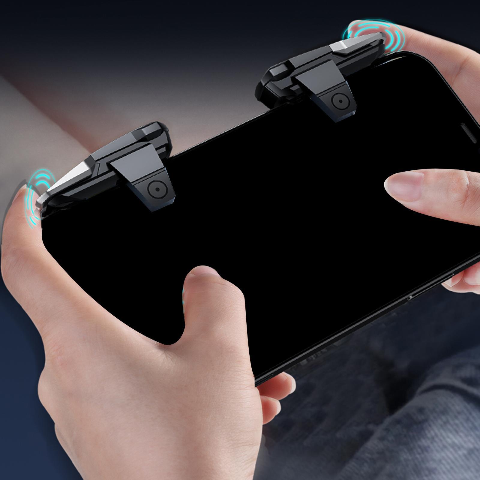 2x Mobile Game Controller Triggers for Android iOS for cod for Pubg