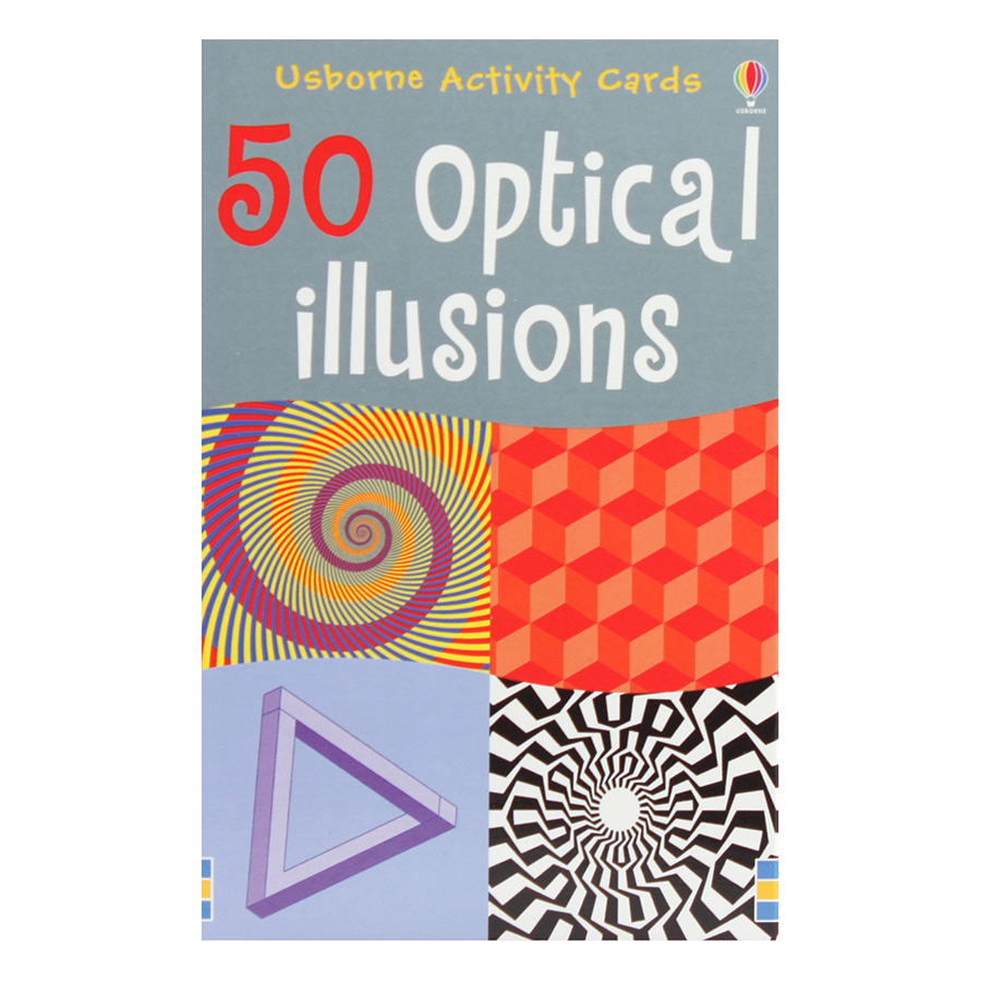 Flashcards tiếng Anh - Usborne 50 Optical Illusions