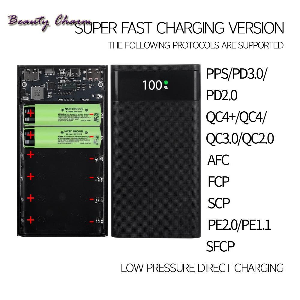 Hộp Sạc Dự Phòng USB Nhanh DIY Dành Cho Điện Thoại Thông Minh