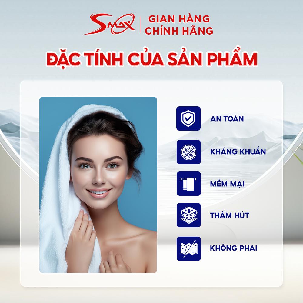 Combo 5 Khăn Gội Cotton Chất Liệu Cao Cấp, Thấm Hút Tốt, Đa Sắc Màu, Kích Thước 40x80cm