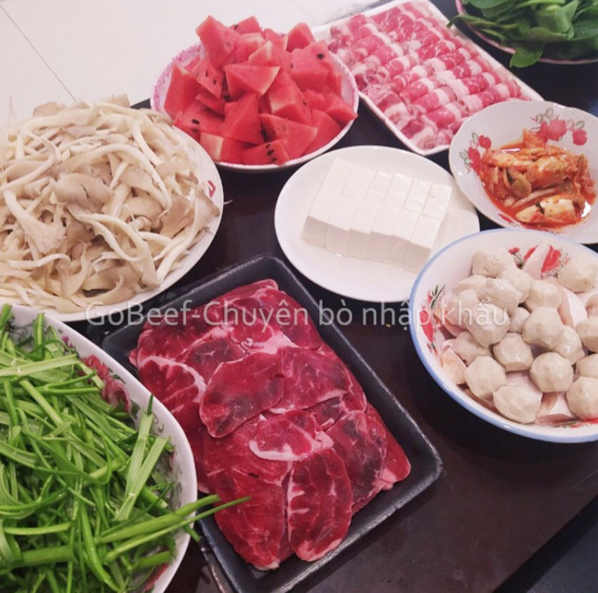 BA CHỈ BÒ MỸ ĂN LẨU/ NƯỚNG - 1KG