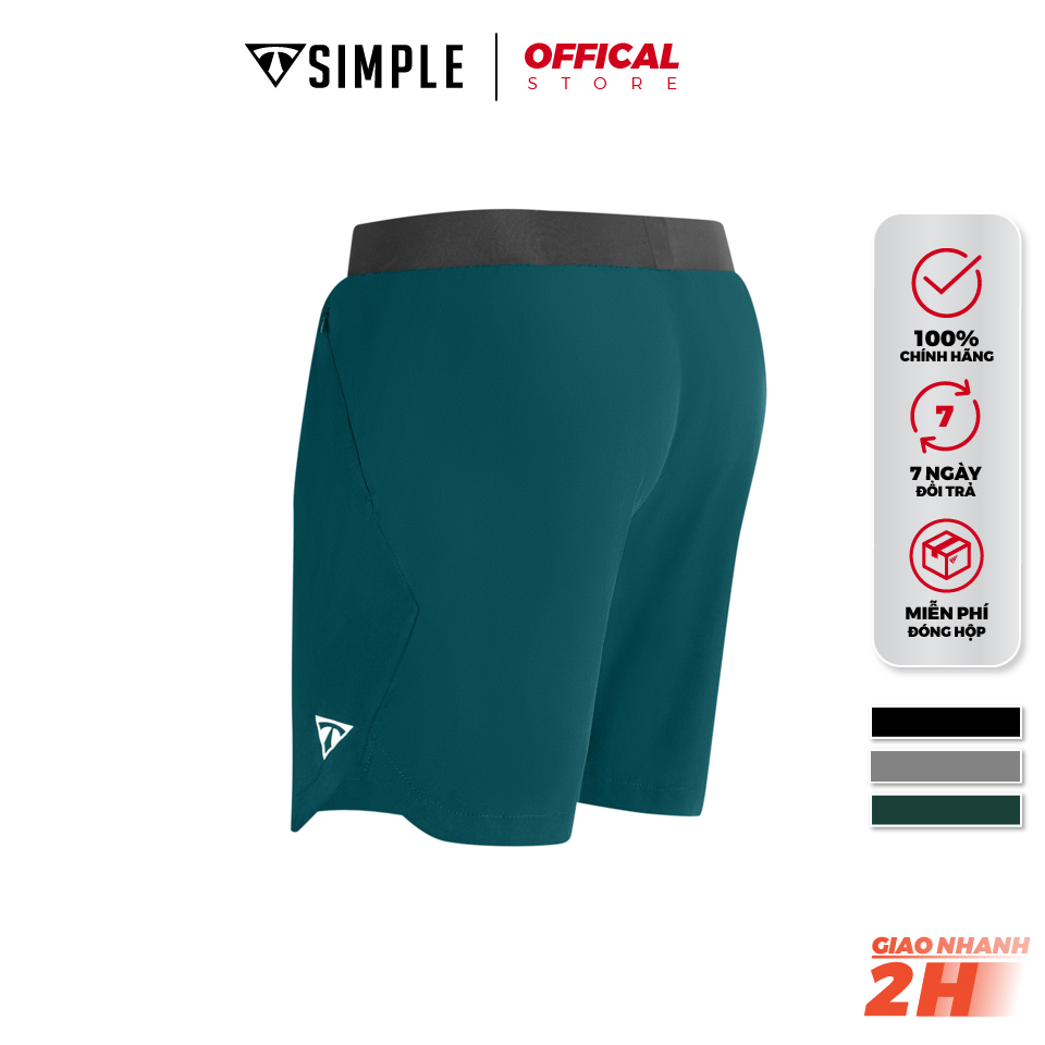 Quần Đùi Thể Thao Nam TSIMPLE V5 Short tập gym vải gió thoáng mát co giãn thoải mái vận động QGDP5