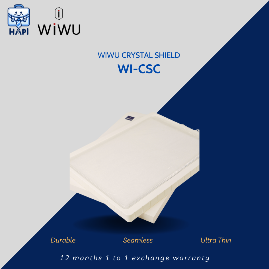 Ốp trong suốt 'Macbook' hàng chính hãng WiWU Crystal Shield Wi-CSC-15.3 Air: Cứng cáp, bảo vệ thiết bị