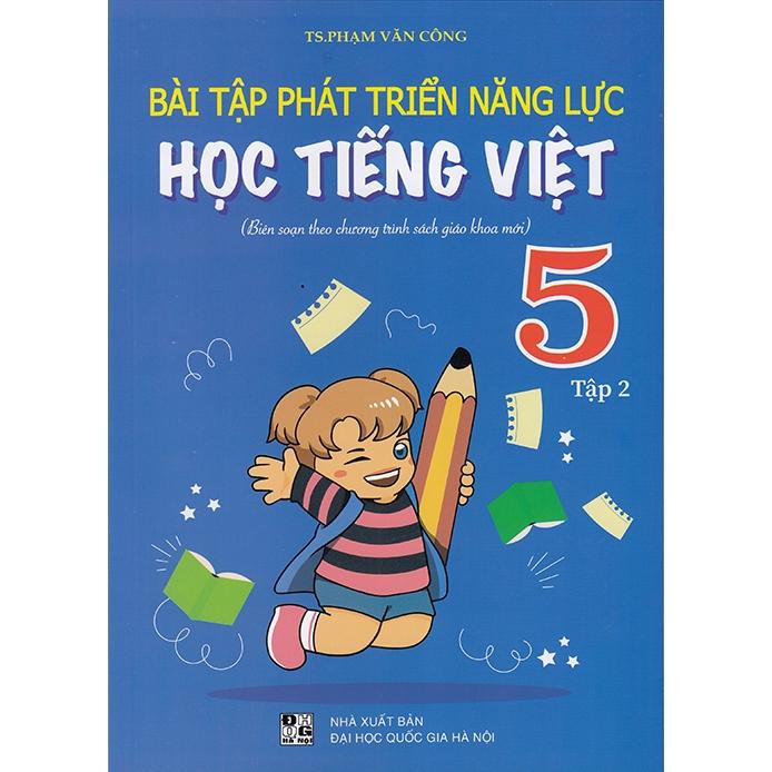 Sách - Bài tập phát triển năng lực học Tiếng Việt 5 tập 2 (Biên soạn theo chương trình sgk mới)