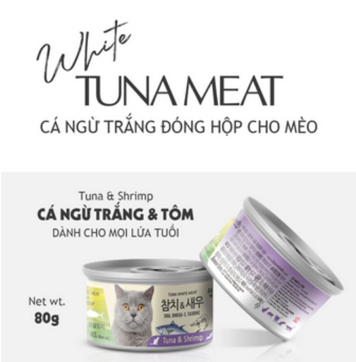 Pate Thịt hộp Meowow cho mèo| Giàu DHA và Omega-3 | Nhiều topping
