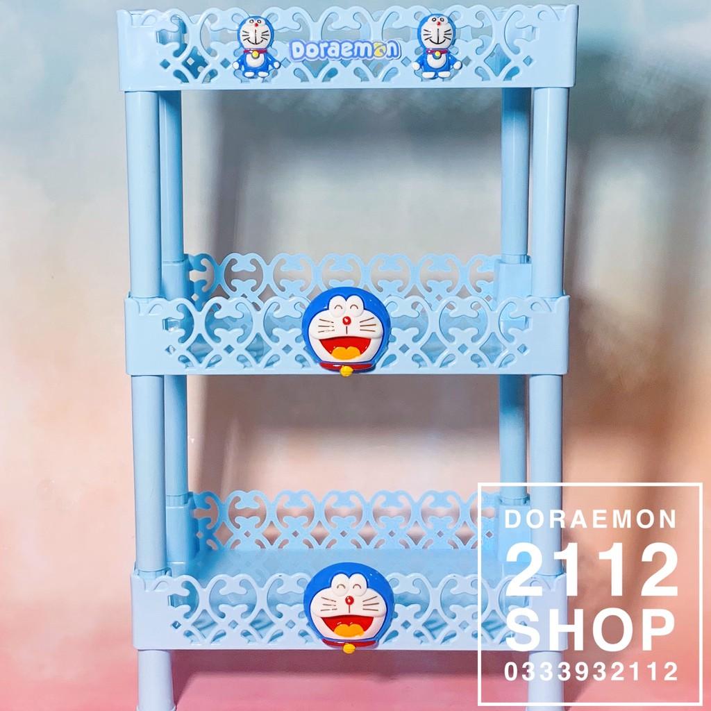 Kệ đựng đồ đa năng 2 tầng 3 tầng Doraemon 14,5cm x 23cm