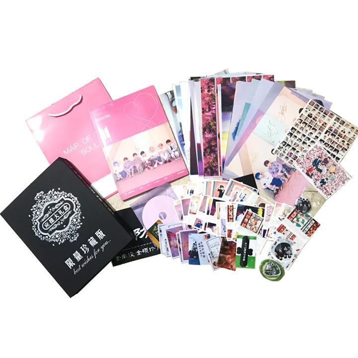 Album Bts persona map of the soul  hộp ảnh có CD poster postcard huy hiệu tập ảnh vòng tay túi quà tặng kèm ảnh thiết kế Vcone