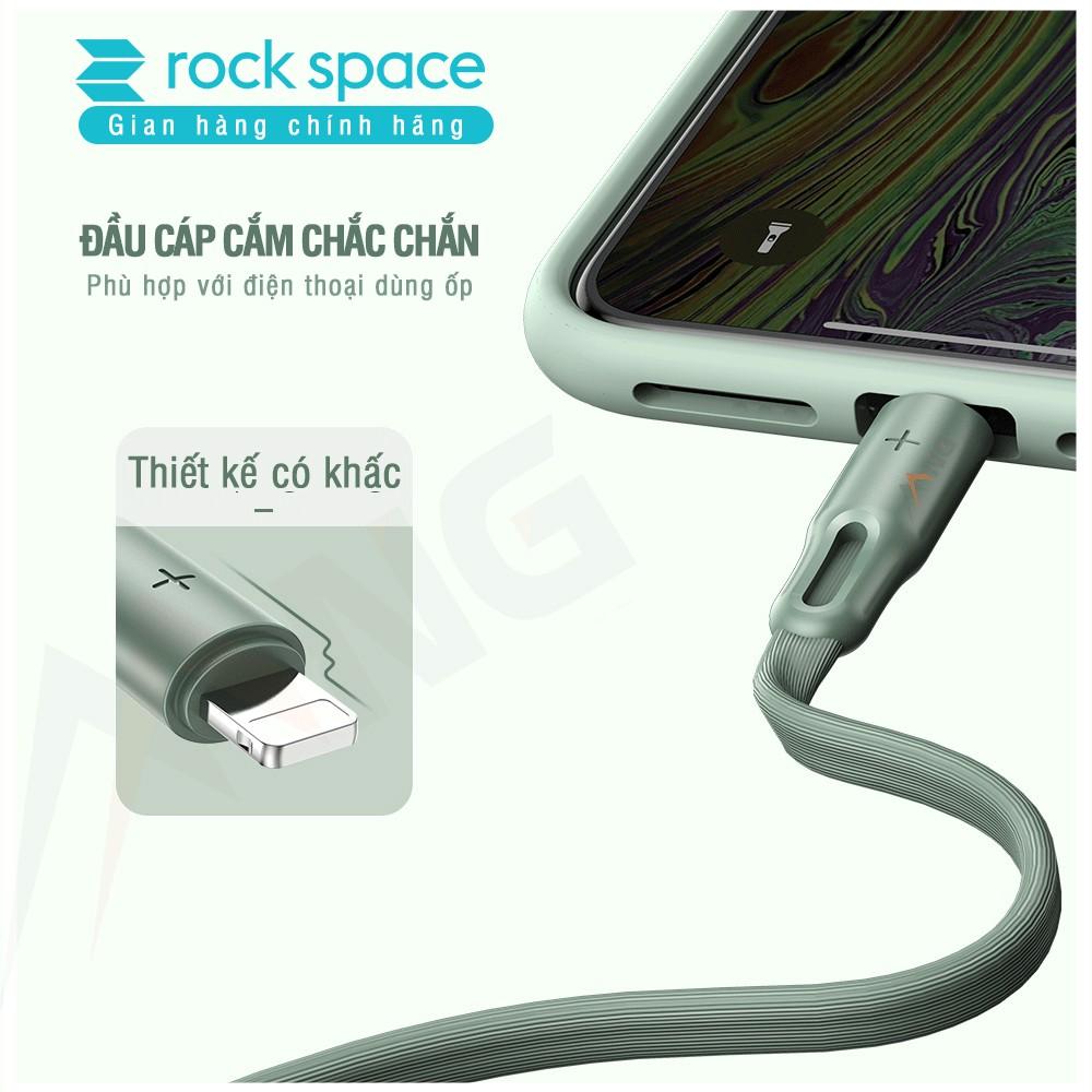 Dây Sạc Rockspace S1 dành cho IP loại tốt sạc nhanh không nóng máy dây dẹt độ dài 1m - Hàng chính hãng