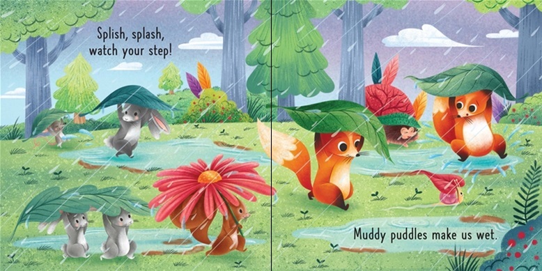 Rain, Rain Go Away (Little Board Books)