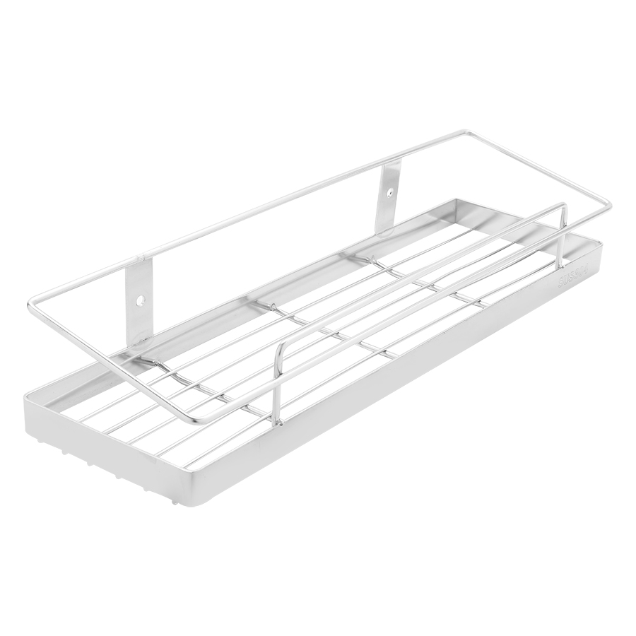 Kệ Gia Vị 12x40x7cm Inox 304 1 Tầng