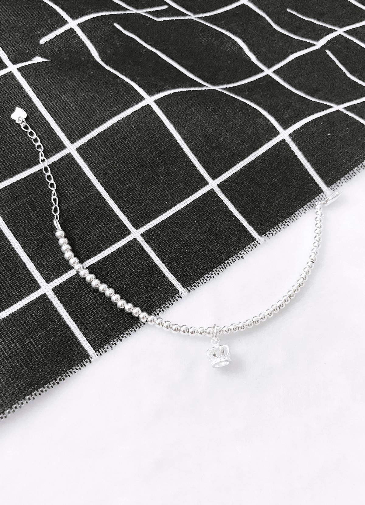 Lắc bi bạc vương miệng-  Ngọc Quý Gemstones