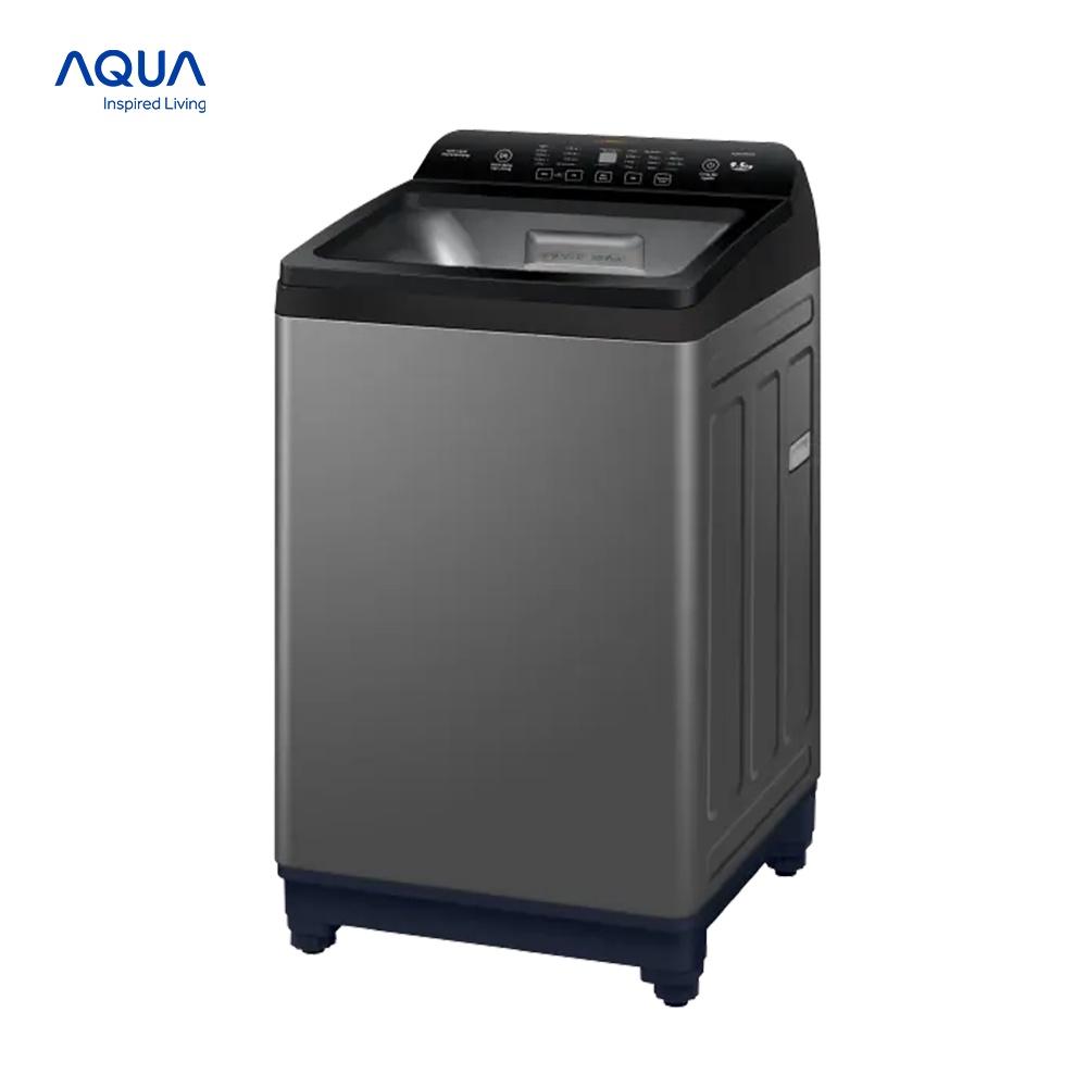 Máy giặt cửa trên 9,5kg Aqua AQW-FR95HT.S - Hàng chính hãng - Chỉ giao HCM, Hà Nội, Đà Nẵng, Hải Phòng, Bình Dương, Đồng Nai, Cần Thơ
