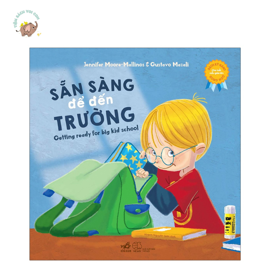 Sách - Kỹ năng song ngữ: Sẵn sàng để đến trường