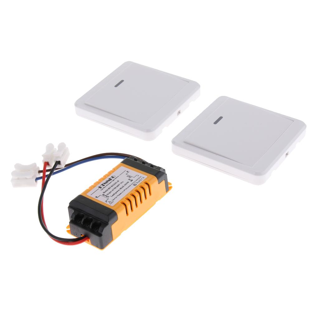 LED Lights Wall Panel ON/OFF Switch Wireless