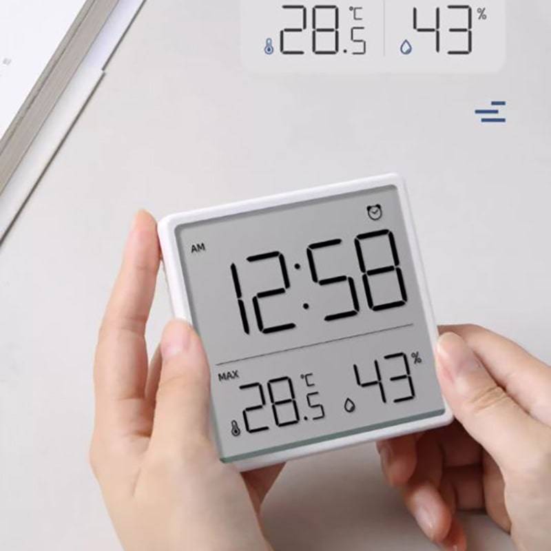 Đồng hồ đo nhiệt độ, độ ẩm cao cấp 8218