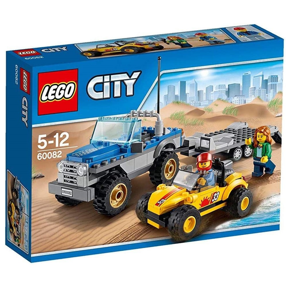 Bộ lắp ráp Xe Kéo Địa Hình - LEGO City 60082 (222 Chi Tiết)
