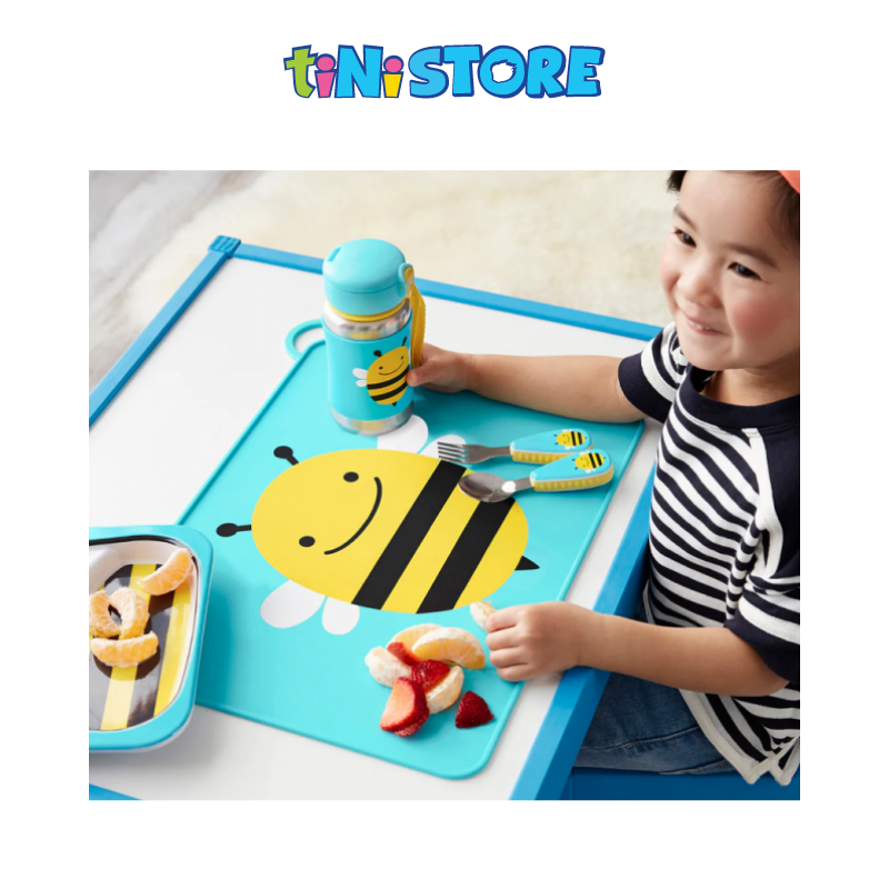 tiNiStore-Dụng cụ ăn uống cho bé Zoo Skip Hop - Ong 252351