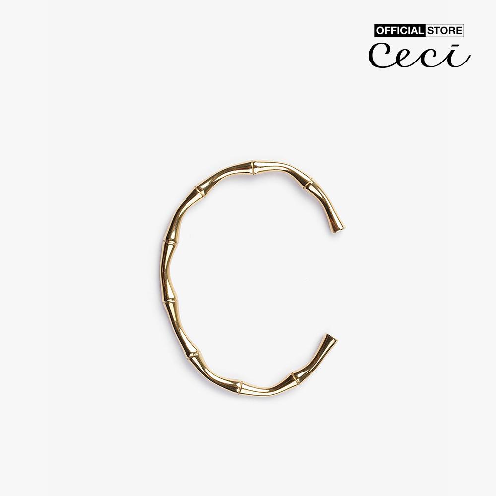 CECI - Vòng đeo tay nữ kim loại dạng hở sang trọng CC3-02000022-27