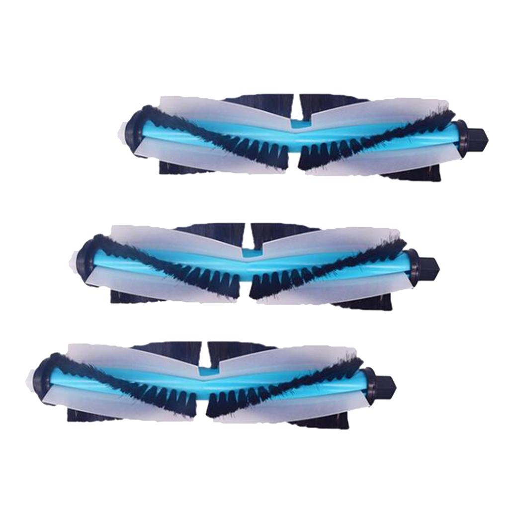 3pcs Main Brush Replacement For Conga 1290 1390 Vacuum Cleaner Accessories