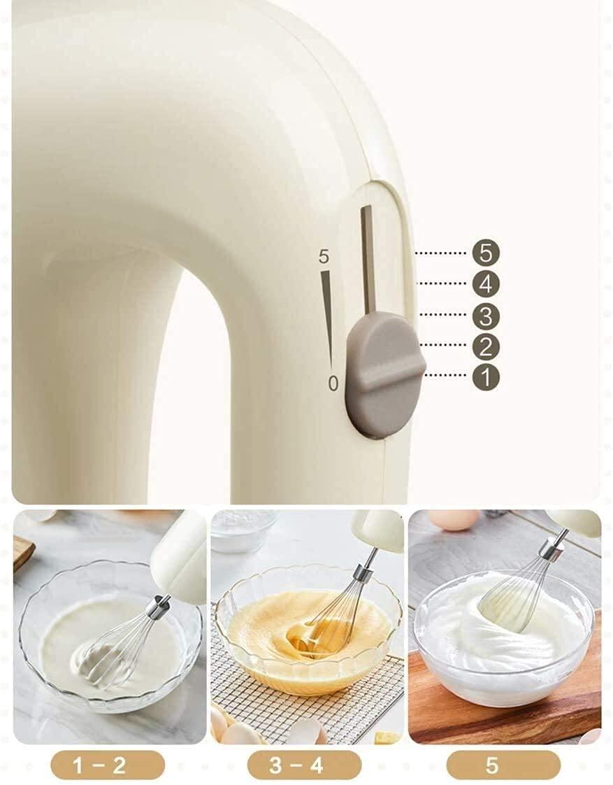 Máy trộn điện 5 tốc độ chuyên nghiệp để nấu ăn Máy trộn điện