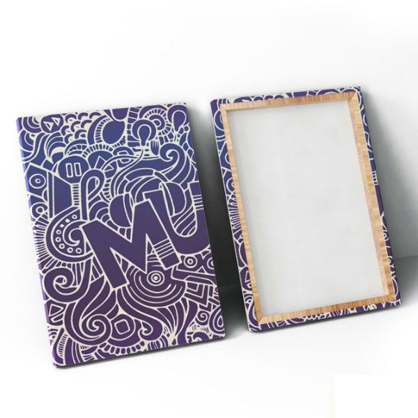 Bộ 2 Tranh Canvas Viền Composite Quán Cafe "I Love Music" W169