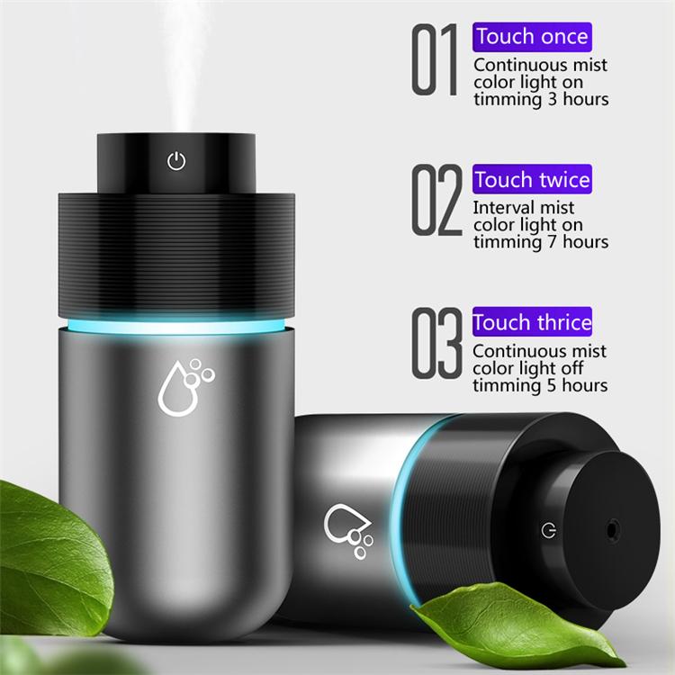 220ML Siêu Âm Thanh Máy Tạo Độ Ẩm Không Khí Tinh Máy Khuếch Tán Tinh Dầu Cho Nhà Xe Hơi USB Phun Sương Tạo Ẩm Hình Ếch Con Phun Sương Tạo Với Đèn LED Nhiều Màu Sắc Ban Đêm đèn