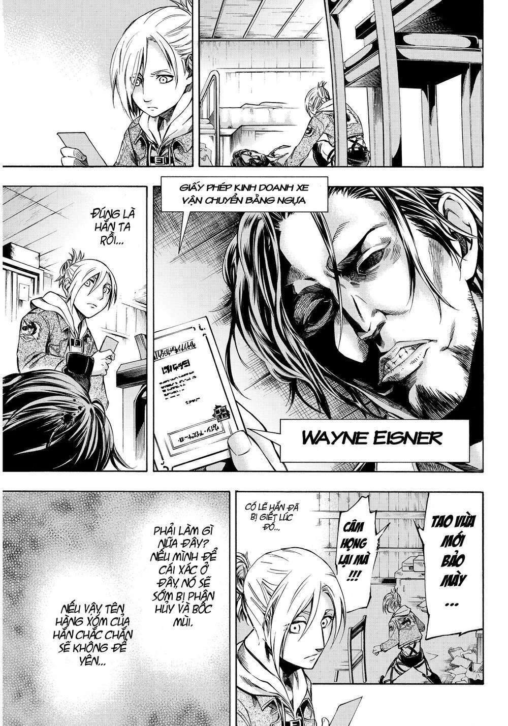 tấn công người khổng lồ: những cô gái mất tích chapter 3 3