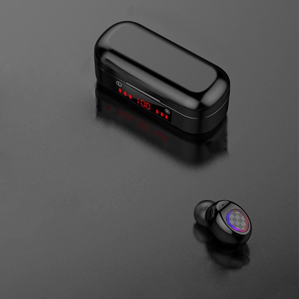 1 Pair Stereo Wireless Earbuds With 300mAh