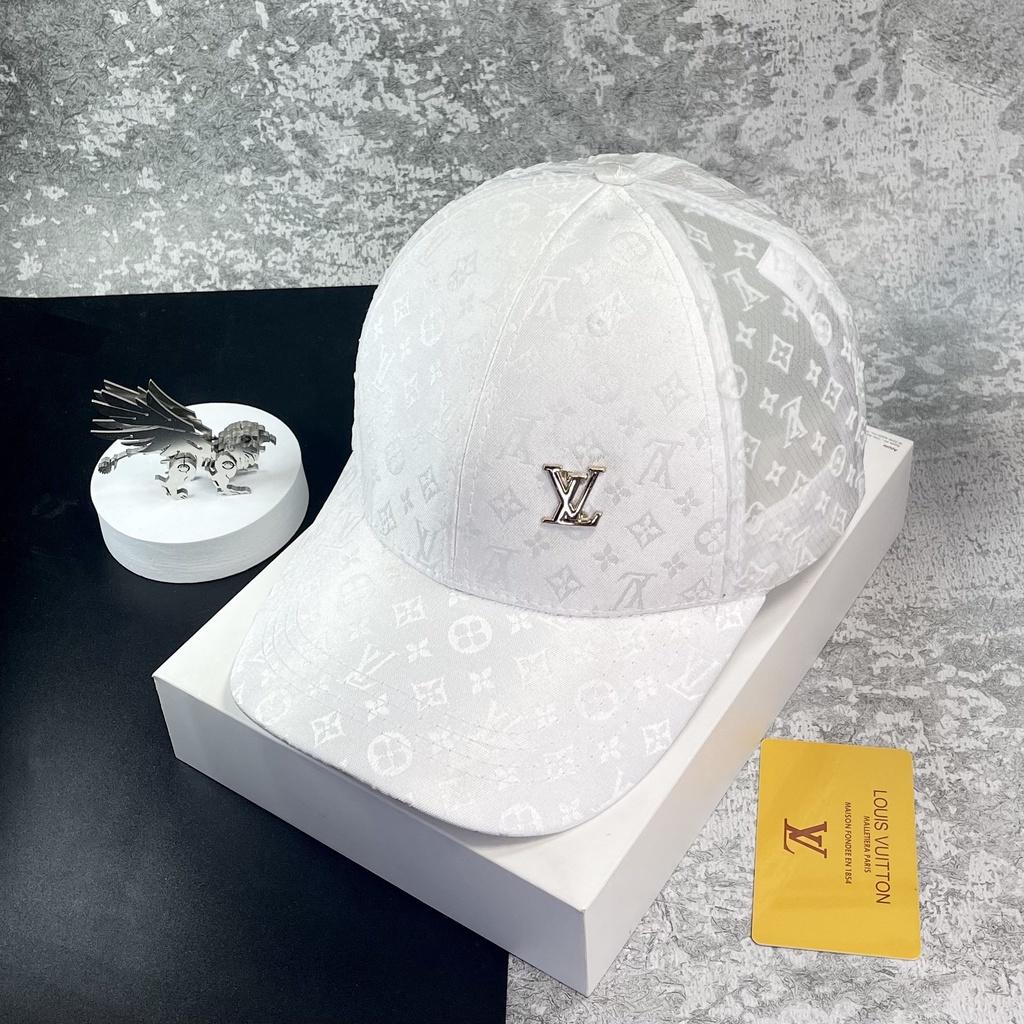 NÓN MŨ LƯỠI TRAI SNAPBACK LOGO LV LƯỚI VON TRONG SUỐT UNISEX CỰC ĐẸP