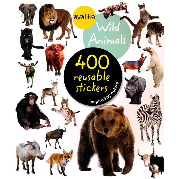 Eyelike Stickers: Wild Animals