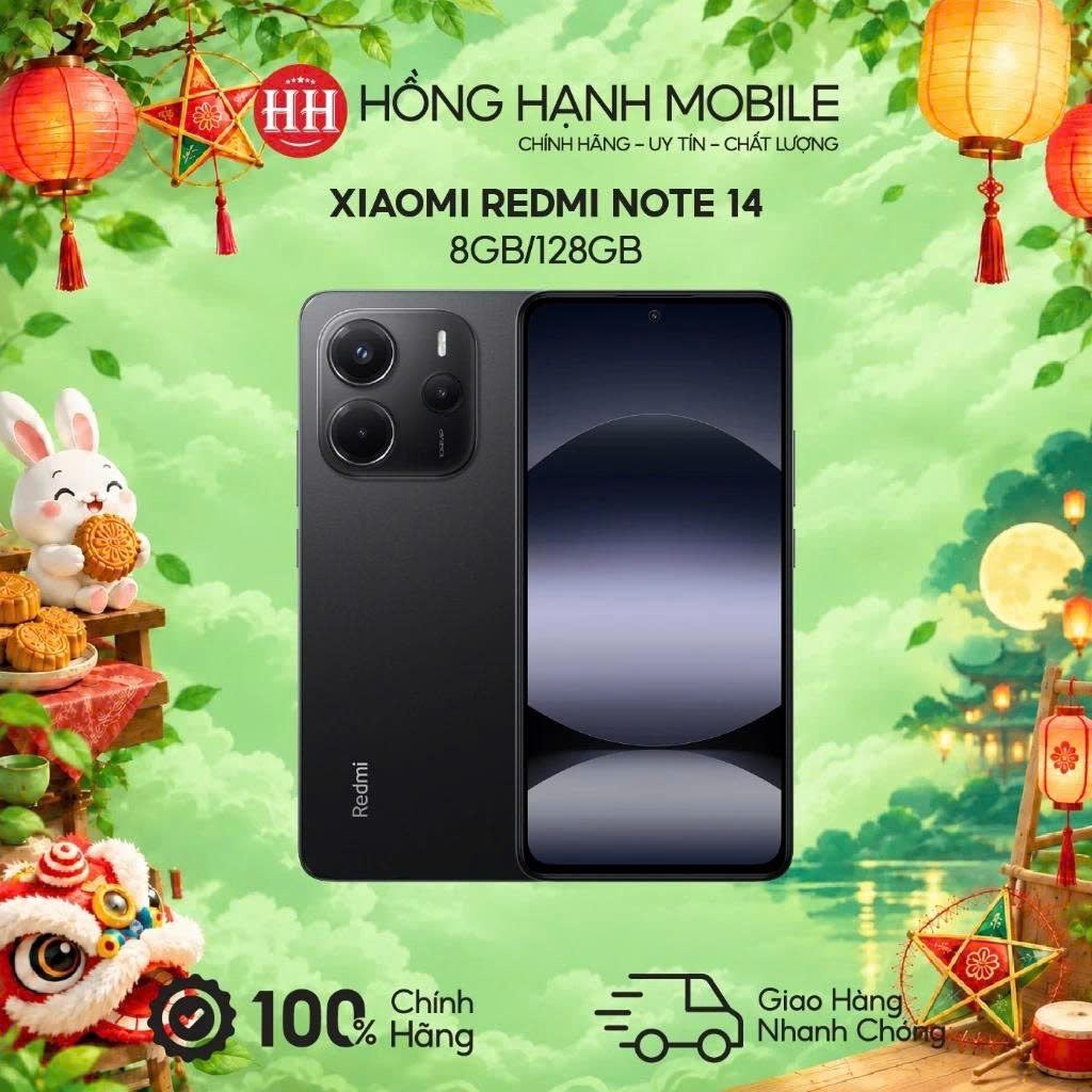 Điện Thoại Xiaomi Redmi Note 14 8GB/128GB - Hàng Chính Hãng