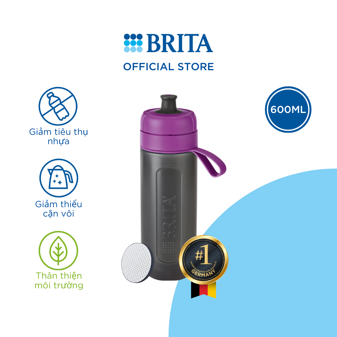 Bình Lọc Nước BRITA Active - 600ml (Kèm Microdisc)