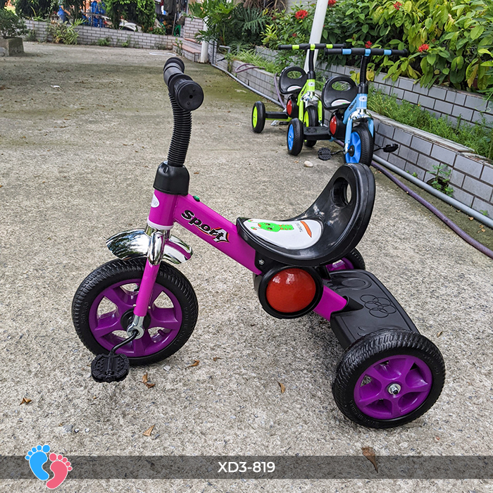 Xe 3 bánh đạp xe cho bé Broller BABY PLAZA XD3-819