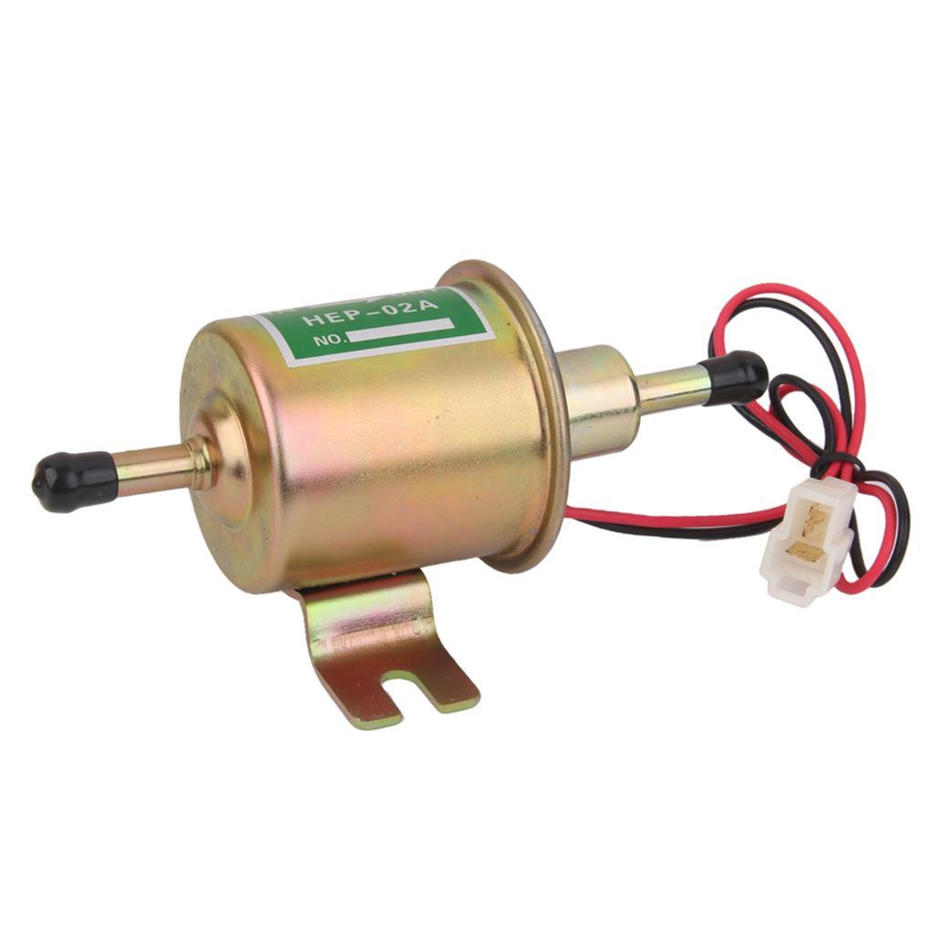 5 Pieces Universal 12V Fuel Pump HEP-02A Petrol Pump Diesel Pump Electrical Construction Machine
