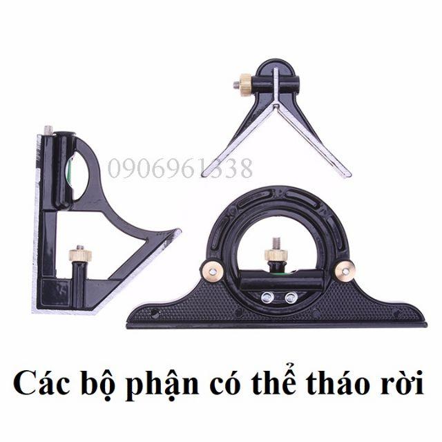 Thước đo góc thước đa năng - thước ke góc vuông 30cm