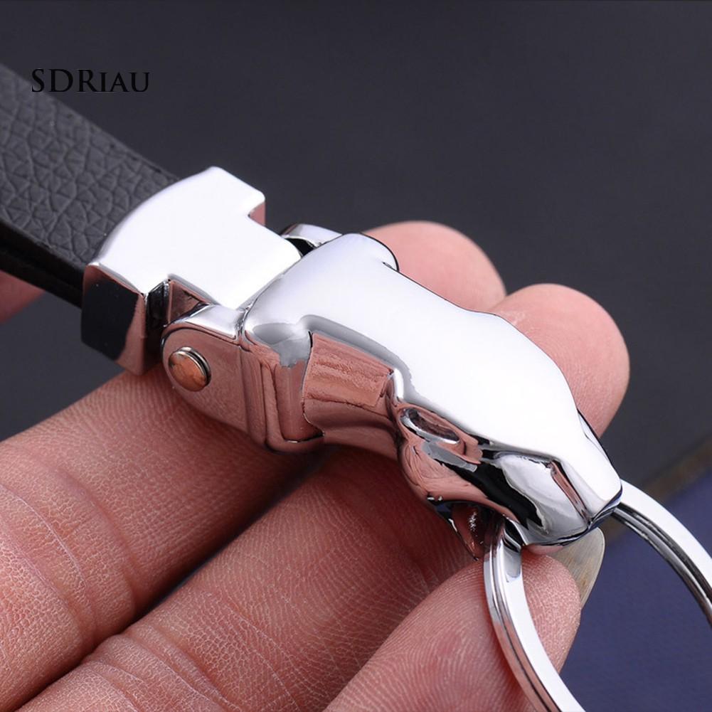 Móc khóa hình đầu báo bằng hợp kim kẽm sáng tạo
