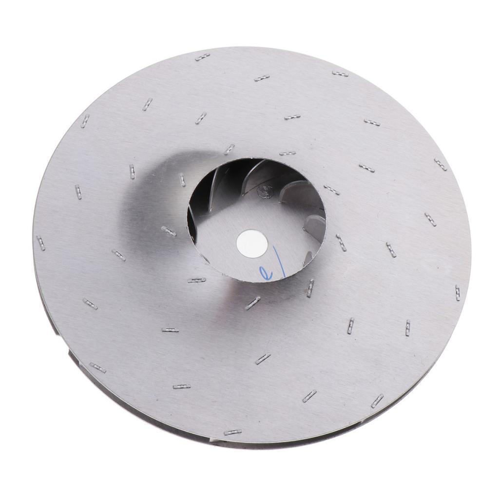 Vacuum Cleaner Accessory Motor Rotating Fan 4.4"/5"/3.4" 8mm Hole Aluminum