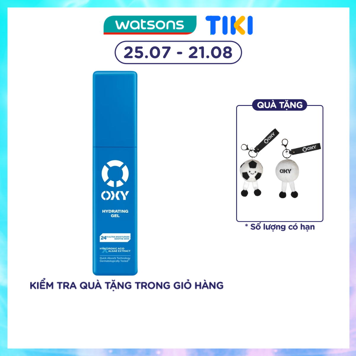 Gel Dưỡng Ẩm Oxy Hydrating Gel 50g