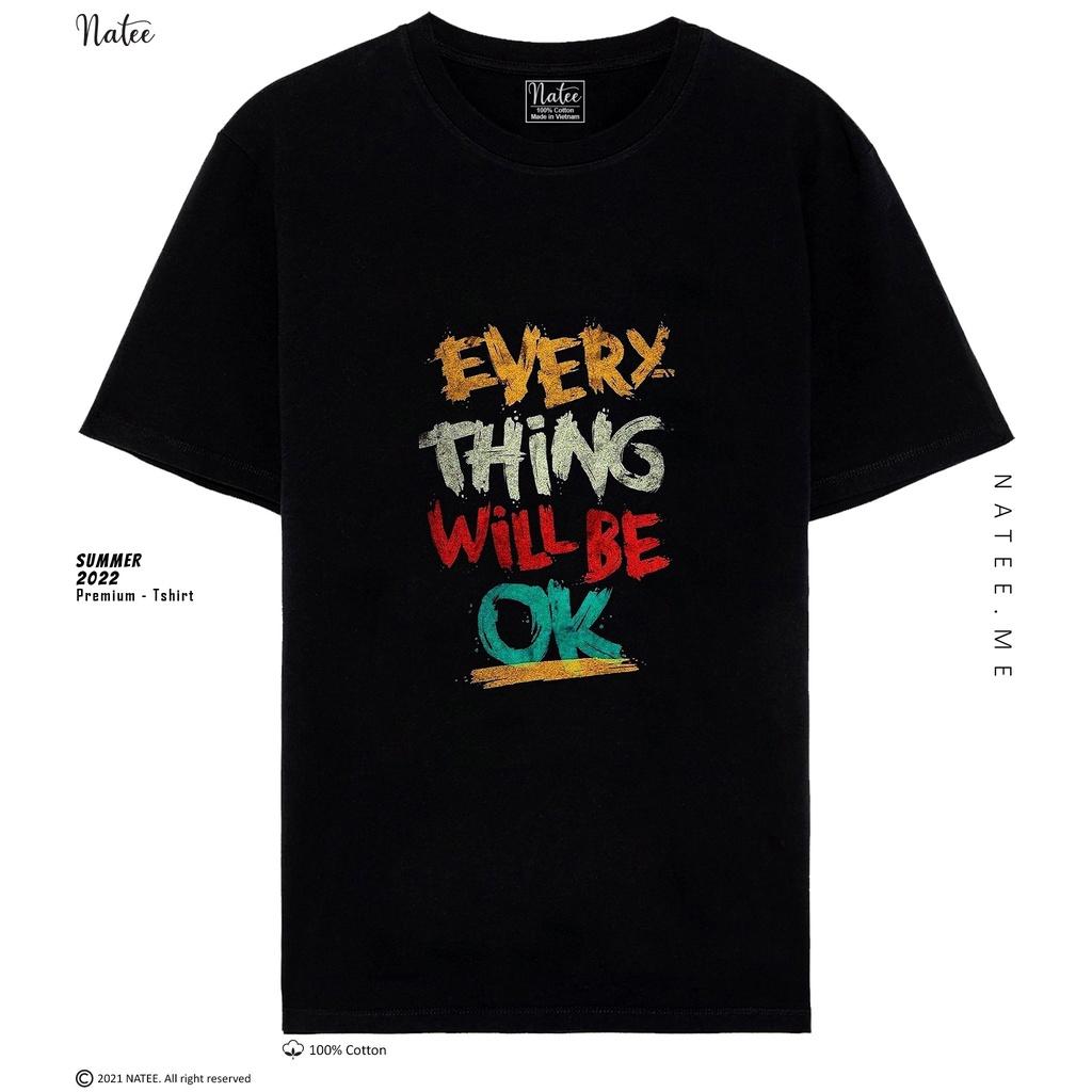 Áo Thun Nam Nữ Unisex Natee In Màu JOKER, Áo Thun Đen Cổ Tròn Chất Vải Cotton Bền Đẹp Chống Nhăn Chống Phai Xù