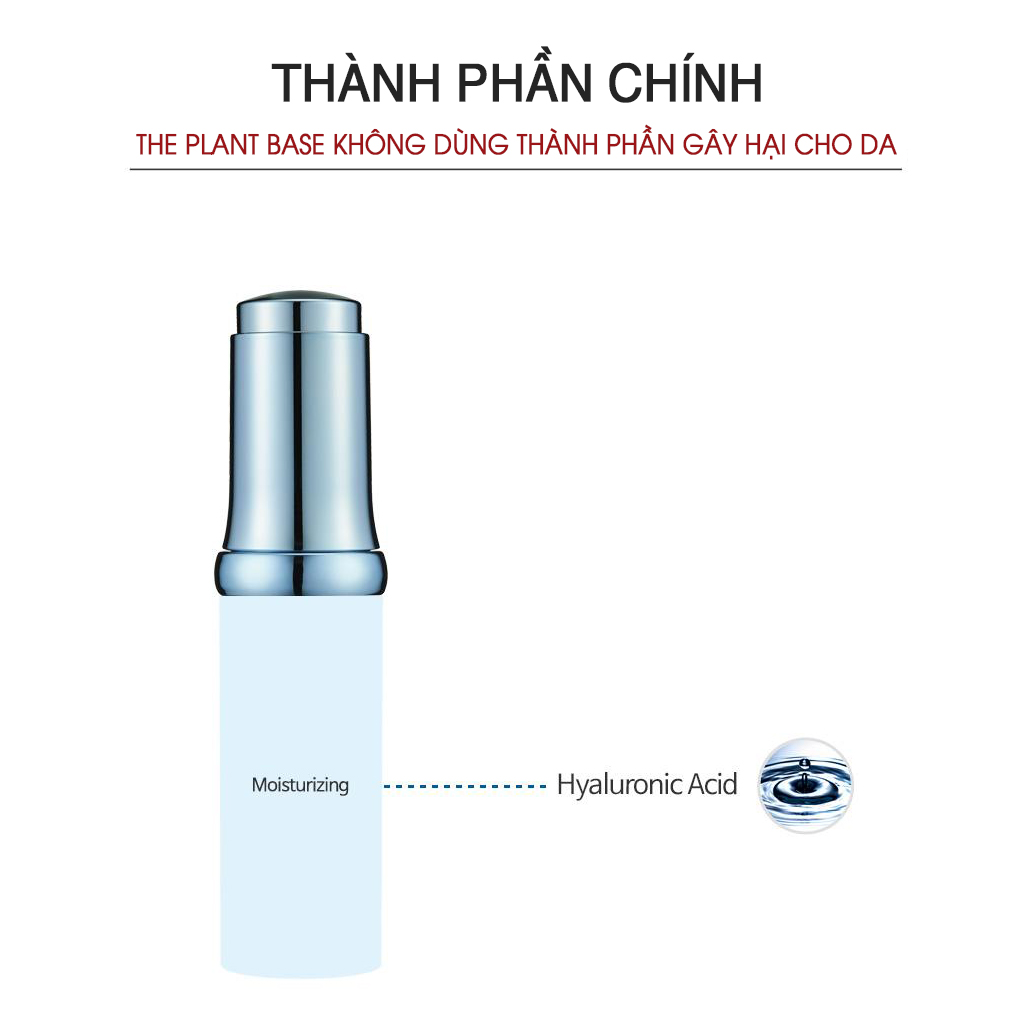 Serum Cấp Ẩm Giúp Da Mịn Màng Tươi Trẻ Waterfall Moist Balanced Hyaluronic Acid 100 The Plant Base