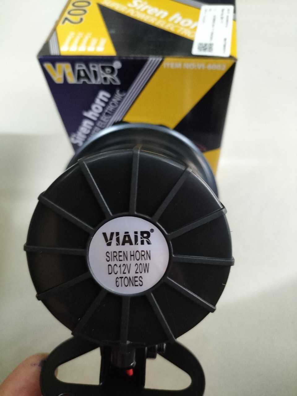 Còi báo động 12V 20W công suất âm thanh lớn 120dB Siren | Còi báo cháy | Còi hú chống trộm 12V6T