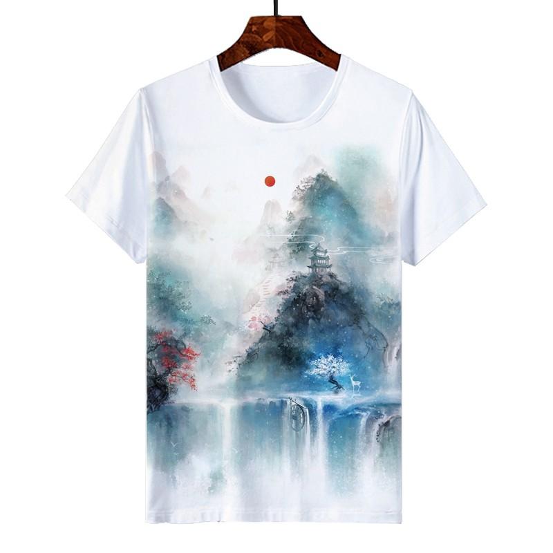 Áo thun in hình unisex