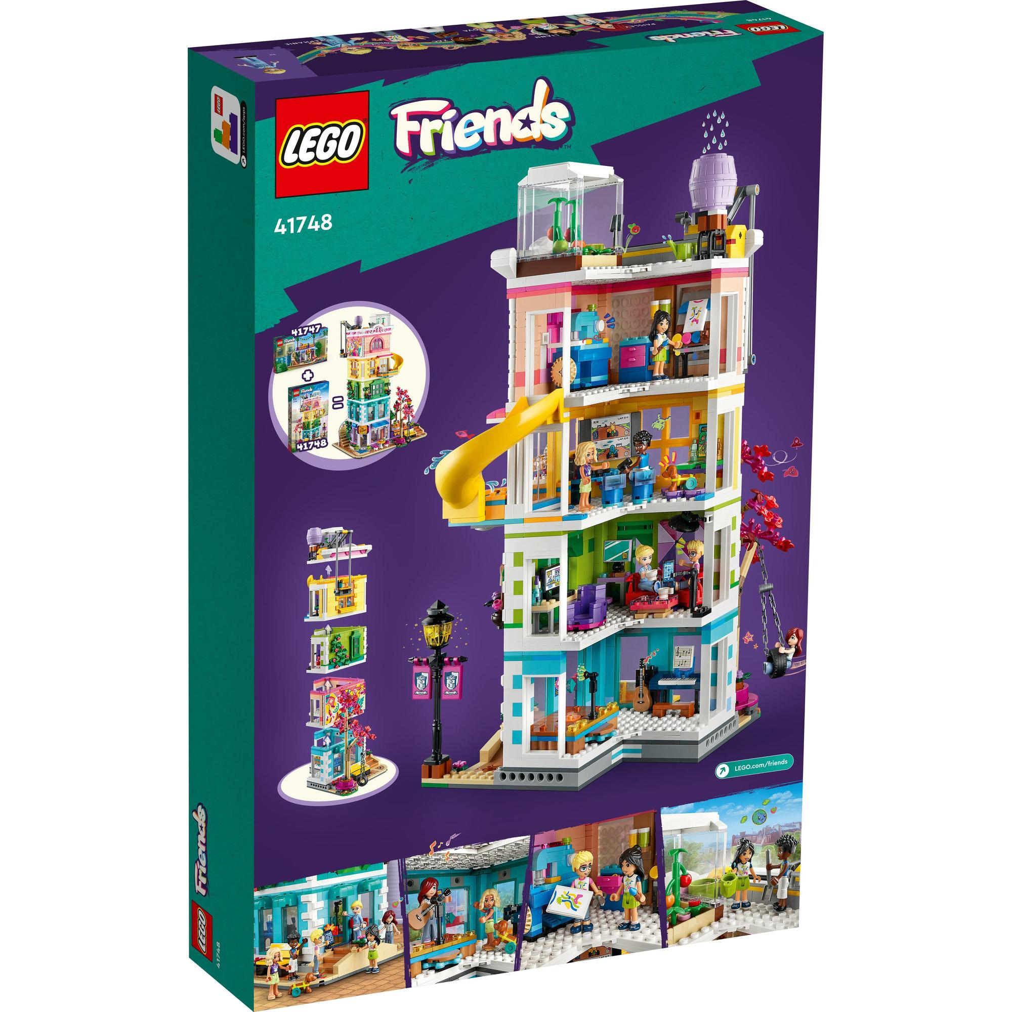 LEGO Friends 41748 Đồ chơi lắp ráp Cộng đồng trung tâm thành phố Heartlake (1,513 chi tiết)